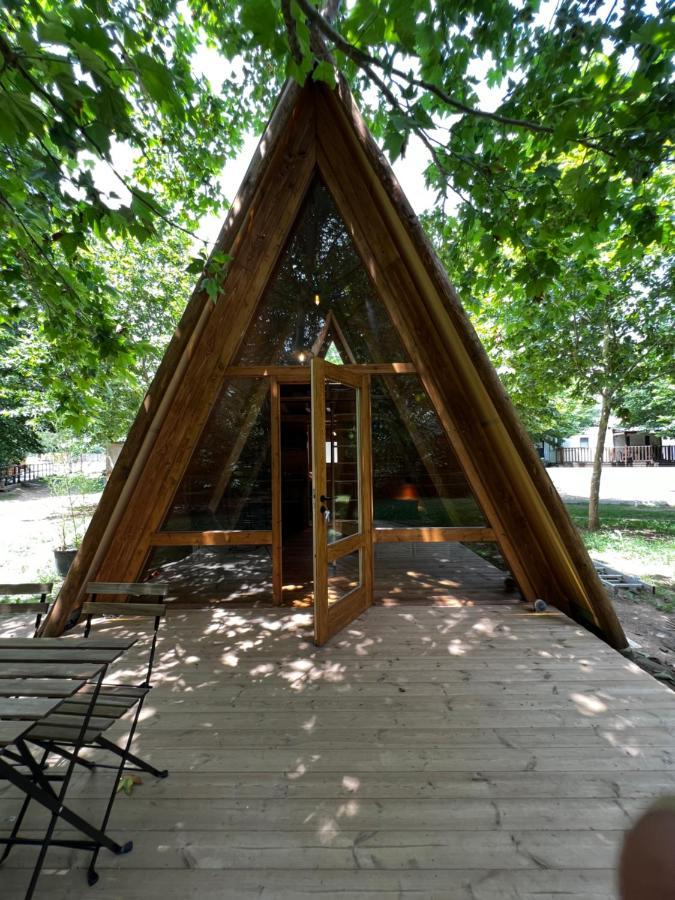Camping L'Alguer Les Planes d'Hostoles Kültér fotó